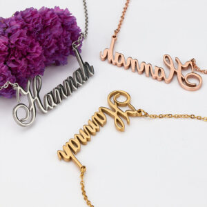 Custom name stainless steel necklace